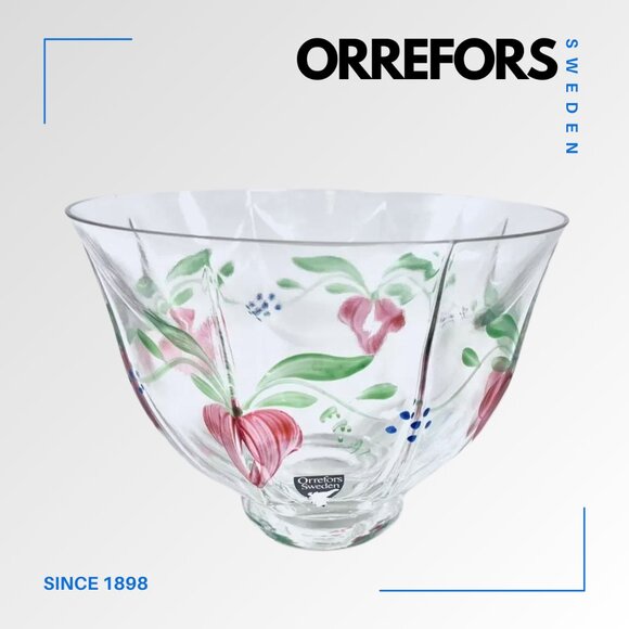 ORREFORS Sweden Rare Maja 5" Round Bowl - Picture 2 of 15